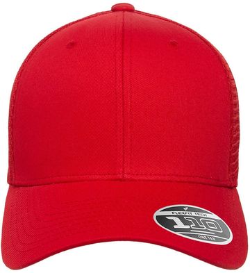 Flexfit Adult Unisex 110® Mesh 6-panel, Mid Profile, Structured Cap